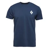 Koszulki sportowe męskie - Koszulka męska Black Diamond M SS EQUIPMNT FOR ALPINIST TEE Rozmiar: L / Kolor: ciemnoniebieski - miniaturka - grafika 1