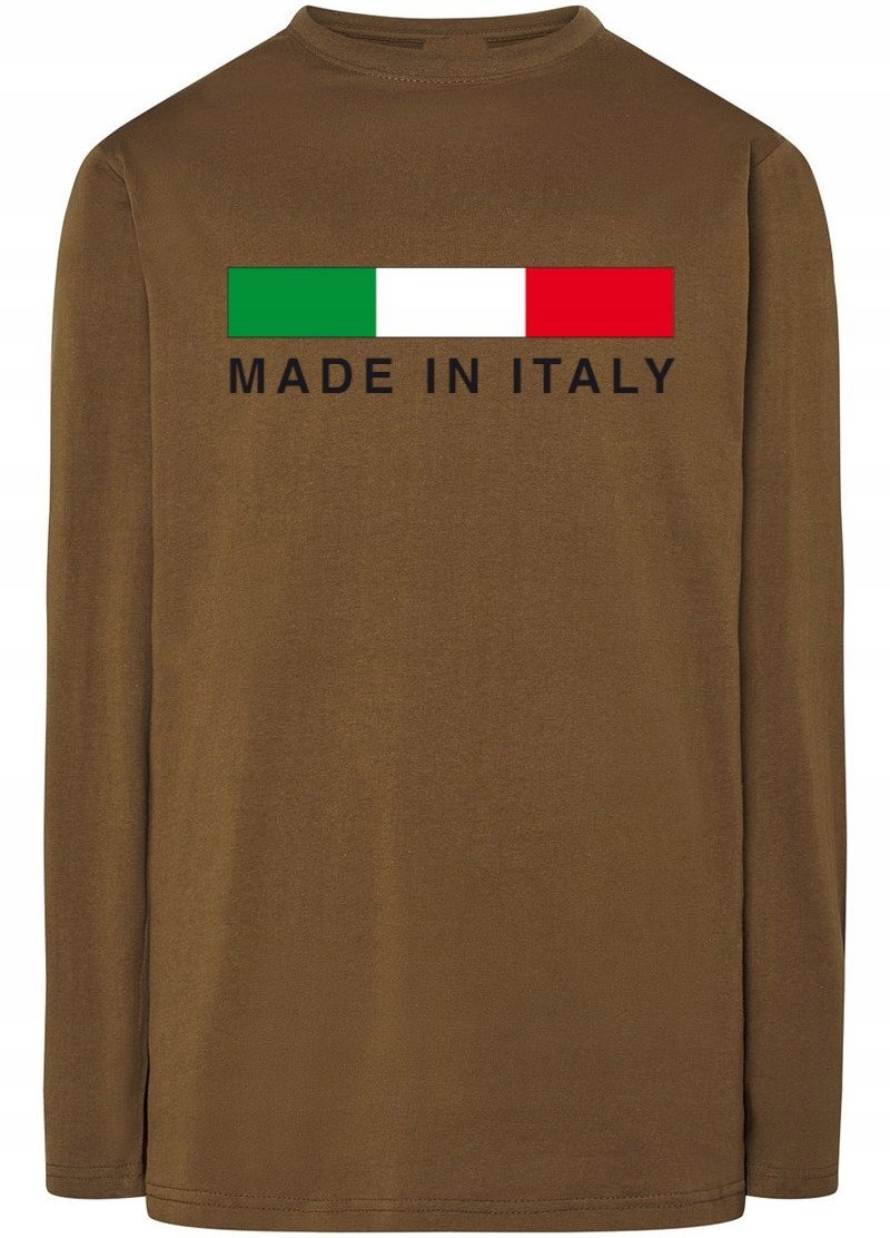 Bluza Męska Longsleeve Made In Italy r.M