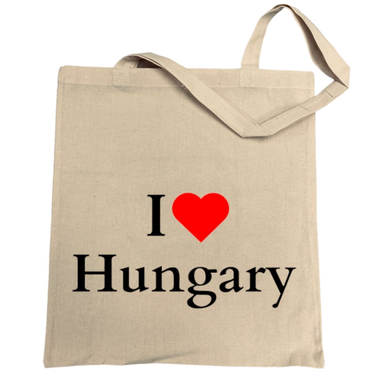 Torba na zakupy nadruk I Love Hungary Kocham Węgry