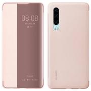 Etui i futerały do telefonów - Huawei Smart View Flip Cover pokrowiec etui z klapką typu Smart Huawei P30 różowy (51992862) - miniaturka - grafika 1