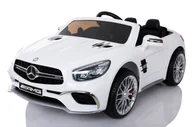 Pojazdy elektryczne dla dzieci - 4toys, samochód na pilot Mercedes SL65 AMG, biały - miniaturka - grafika 1