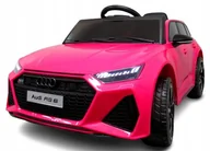 Pojazdy elektryczne dla dzieci - Auto na akumulator zabawka dla dzieci elektryczna Audi RS6 pilot radio USB - miniaturka - grafika 1