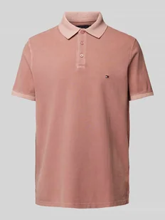Koszulka polo o kroju regular fit z wyhaftowanym logo - Koszulki męskie - miniaturka - grafika 1