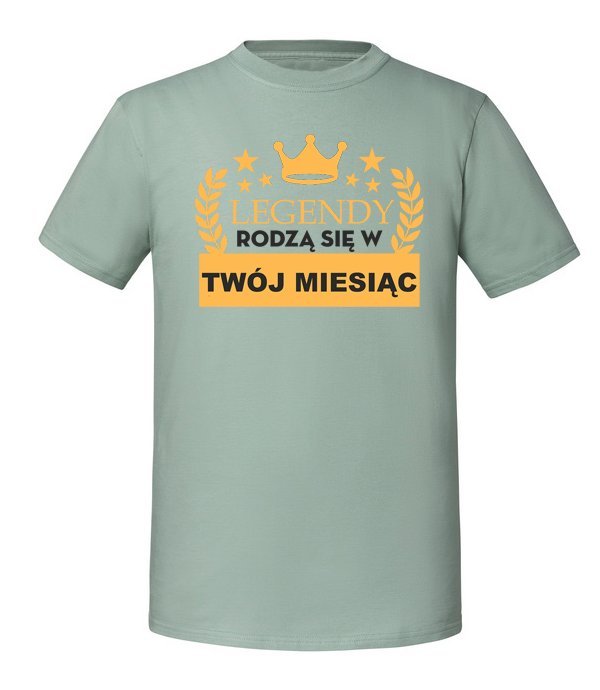 Damska koszulka z nadrukiem - Labrador - sweter Miętowy S