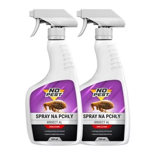Środek No Pest Na Pchły 1L Preparat Aerozol Płyn Oprysk Spray Na Pchły Pluskwy Karaluchy Mrówki Pająki - Zwalczanie i odstraszanie szkodników - miniaturka - grafika 1