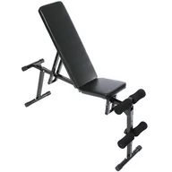 Ławki treningowe - Physionics Wielofunkcyjna ławka siłowa , 116x33x48-120 cm - miniaturka - grafika 1