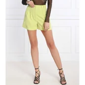 Spodenki damskie - Patrizia Pepe Szorty | Regular Fit - miniaturka - grafika 1