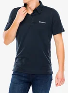 Koszulki i topy damskie - Koszulka polo Columbia Sun Ridge Polo II - black - miniaturka - grafika 1