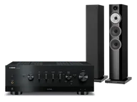 Zestawy stereo - Yamaha R-N1000A (czarny) + 704 S3 (czarny) - miniaturka - grafika 1