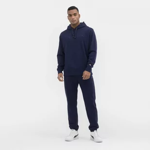 Męskie spodnie dresowe CHAMPION Rochester Elastic Cuff Pants - granatowe - Spodnie sportowe męskie - miniaturka - grafika 1