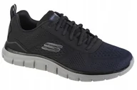 Buty sportowe męskie - Męskie sneakers Skechers Track Ripkent 232399-NVBK r.47,5 - miniaturka - grafika 1