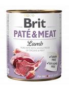 Mokra karma dla psów - Brit Paté & Meat Megapakiet Paté & Meat Adult 12 x 800 g Jagnięcina - miniaturka - grafika 1