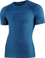 Koszulki męskie - Brubeck Koszulka męska 3D PRO z krótkim rękawem SS13740 ciemnoniebieski L - miniaturka - grafika 1