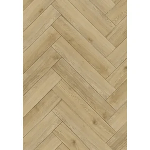 Mexen Charter Oak panele winylowe jodełka 635 x 127 mm SPC 6,5 mm, podkład 1,5 mm, 4 V-Fuga, Dąb - F1169-0635-127-505-4V1-01 - Panele podłogowe - miniaturka - grafika 1