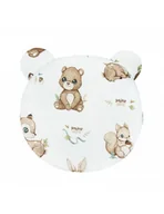 Kołdry i poduszki dla dzieci - Bonjour Cherie Poduszka bambusowa Miś 30/30 Las - miniaturka - grafika 1