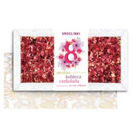 Czekolada - Czekolada Biała z Żurawiną na Dzień Kobiet (80g) - miniaturka - grafika 1