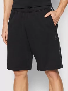 Adidas Szorty sportowe Camo HF4874 Czarny Regular Fit - Spodnie sportowe męskie - miniaturka - grafika 1