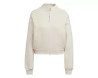 Bluzy damskie - adidas Damska bluza Kk Cover Up, biały (nondye), L - miniaturka - grafika 1