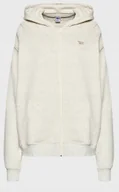 Bluzy damskie - REEBOK - BLUZA DAMSKA ROZPINANA Z KAPTUREM - CL AE LONG FZ HOODIE HG1156 - miniaturka - grafika 1