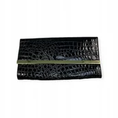 Torebki damskie - Czarna torebka kopertówka damska ALDO - miniaturka - grafika 1