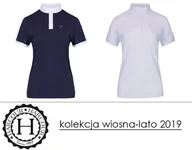 Koszulki jeździeckie - Harcour Koszulka konkursowa MONICA damska kolekcja wiosna-lato 2019 - miniaturka - grafika 1