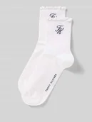 Skarpetki damskie - Skarpety z mieszanki bawełny w zestawie 2 szt. - miniaturka - grafika 1