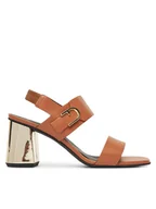 Sandały damskie - Furla Sandały Chic YJ42HIC A.0203 3911S Brązowy - miniaturka - grafika 1