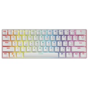 SAVIO WHITEOUT BLUE mechaniczna Gaming podświetlenie RGB - Klawiatury - miniaturka - grafika 1