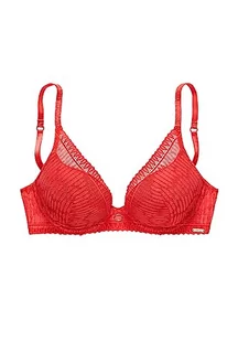 s.Oliver Biustonosz push-up, Hibiskus, czerwony, 85B - Biustonosze - miniaturka - grafika 1