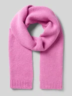 Apaszki i szaliki damskie - Szal z prążkowanymi wykończeniami model ‘AIVO’ - miniaturka - grafika 1