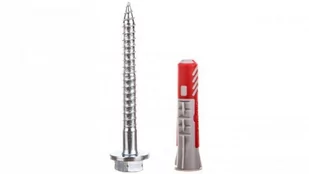 Kołek z wkrętem FISCHER DUOPOWER 10x50 S 555110 /25szt./ - Kołki - miniaturka - grafika 1