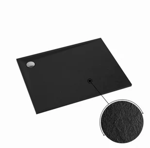 Schedpol Schedline Collection Schedline Libra Black Stone 80x100 3SP.L6P-80100 - Brodziki prysznicowe - miniaturka - grafika 1