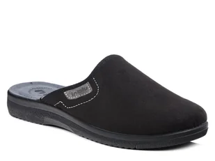 Kapcie męskie czarne Inblu DG-82 pantofle domowe zakryte palce laczki-42 - Kapcie męskie Kapcie męskie czarne Inblu DG-82 pantofle domowe zakryte palce laczki-42 - Kapcie męskie - miniaturka - grafika 1