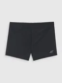 Kąpielówki męskie - Męskie kąpielówki 4F 4FWSS25USWTM043 - czarne - miniaturka - grafika 1