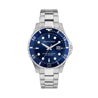 Zegarki męskie - Zegarek Trussardi R2453169006 Granatowy - miniaturka - grafika 1