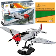 Klocki - Cobi 5846 Samolot P-51D Mustang Top Gun Maverick 350 El. + PŁYTKA - miniaturka - grafika 1