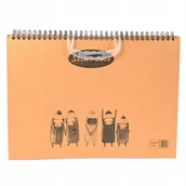 Podobrazia, bloki, papiery - Szkicownik Blok Zeszyt A4 50 Stron Różne Okładki - miniaturka - grafika 1