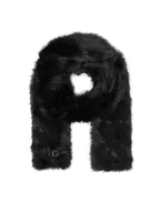 Apaszki i szaliki damskie - Guess Szalik AW5403 POL03 Czarny - miniaturka - grafika 1