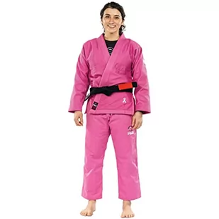 FUJI Uniwersalny strój jiu jitsu w stylu brazylijskim, różowy, rozmiar W2 - Kimona, stroje i obuwie - miniaturka - grafika 1