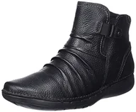 Koszulki i topy damskie - Clarks Damski top Un Loop Chelsea Boot, czarna skóra, rozmiar 39,5 EU - miniaturka - grafika 1