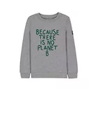 Bluzy dla dziewczynek - ECOALF Bluza dziecięca Sienalf, bawełniana bluza z recyklingu, bluza z długim rękawem, bluza z kapturem, Szary, 14 lat - miniaturka - grafika 1