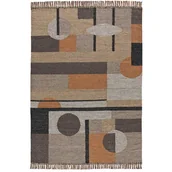 Dywany - Prostokątny wielokolorowy dywan do wnętrz 160 x 230 cm CHANDIA etniczny - ATTICGO - miniaturka - grafika 1