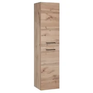 Szafki łazienkowe - Słupek wiszący Soria 130 x 30 x 28 cm dąb wotan - miniaturka - grafika 1