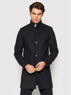 Płaszcze męskie - Jack&Jones PREMIUM Płaszcz wełniany Blamelton 12177644 Szary Regular Fit - grafika 1