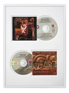 Ramka Na 2 Płyty Cd W Kolorze Białym. Ramka Aluminiowa O Rozmiarze 30X40 Cm - Ramki na zdjęcia - miniaturka - grafika 1