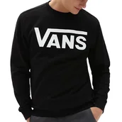 Bluzy męskie - Bluza Vans Classic Crew VN0A456AY281 - czarna - miniaturka - grafika 1