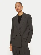 Marynarki i żakiety damskie - Marella Marynarka Lama 2423046151 Szary Regular Fit - miniaturka - grafika 1