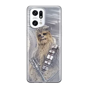 Etui Chewbacca 002 Star Wars Nadruk pełny Szary Producent: OPPO, Model: FIND X5 PRO - Etui i futerały do telefonów - miniaturka - grafika 1