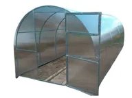Szklarnie ogrodowe - Szklarnia Tunel ogrodowa z poliwęglanu: 2, , 12, 20x20, 5 - miniaturka - grafika 1