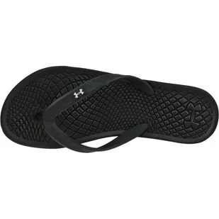 Klapki Under Armour W Atlantic Dune T W 3022716-002 czarne - Klapki i japonki damskie - miniaturka - grafika 1